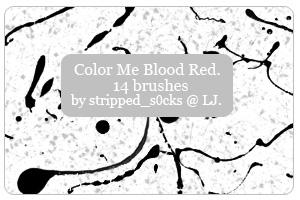 Color Me Blood Red: ImgPack