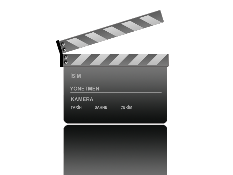 Clacket-clapperboard-open