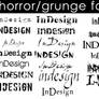 Horror-Grunge Fonts
