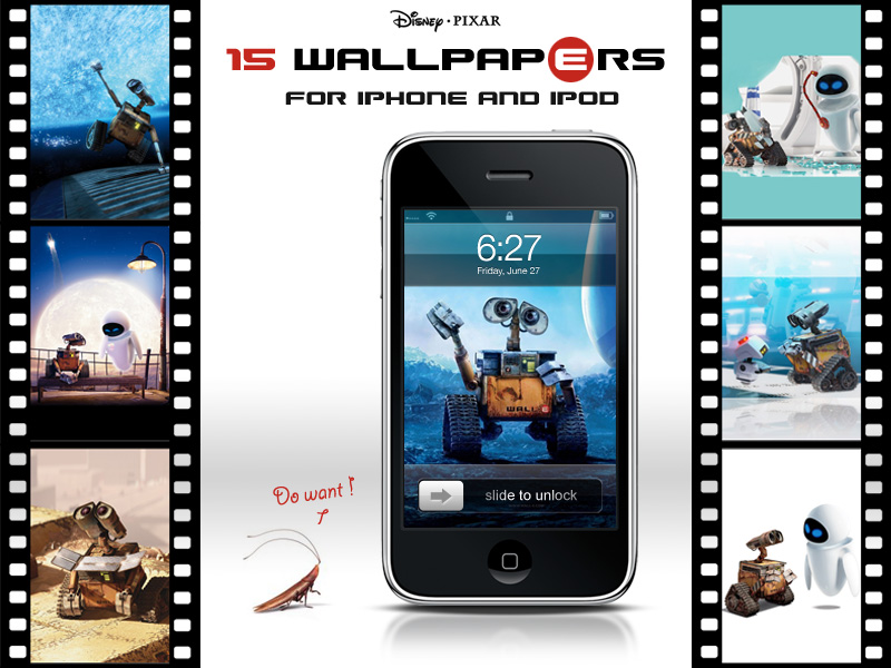 15 WALL-E iPhone wallpapers by monsieuralex974 on DeviantArt