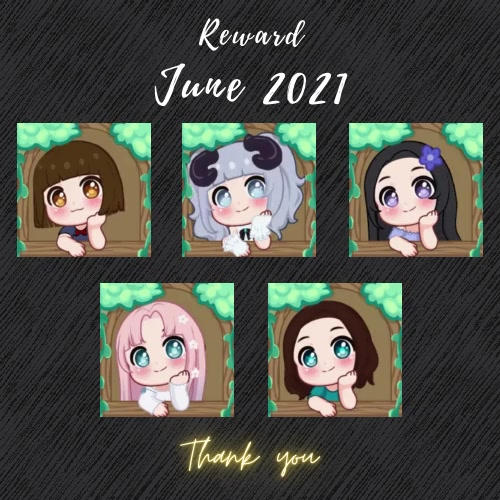 Reward [June] 2021 by Svnnydraw on DeviantArt