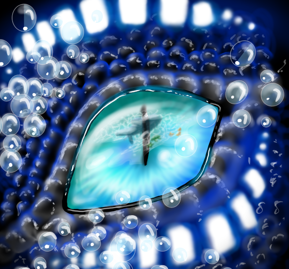 Under the waves by HLCart on DeviantArt