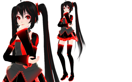 MMD - TDA Zatsune Miku UPDATE + Download