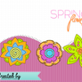 Spring flowers -sere