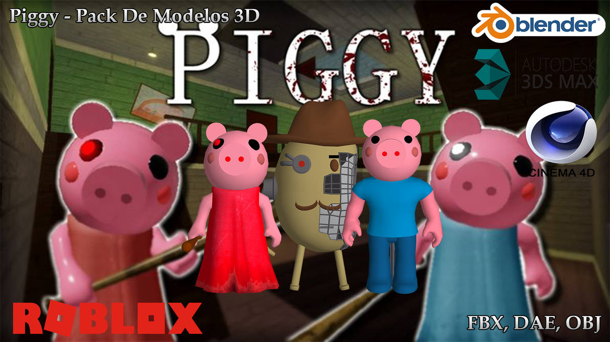 ROBLOX - Piggy - Modelos 3D (DAE,FBX,OBJ) by HiGuys920 on DeviantArt