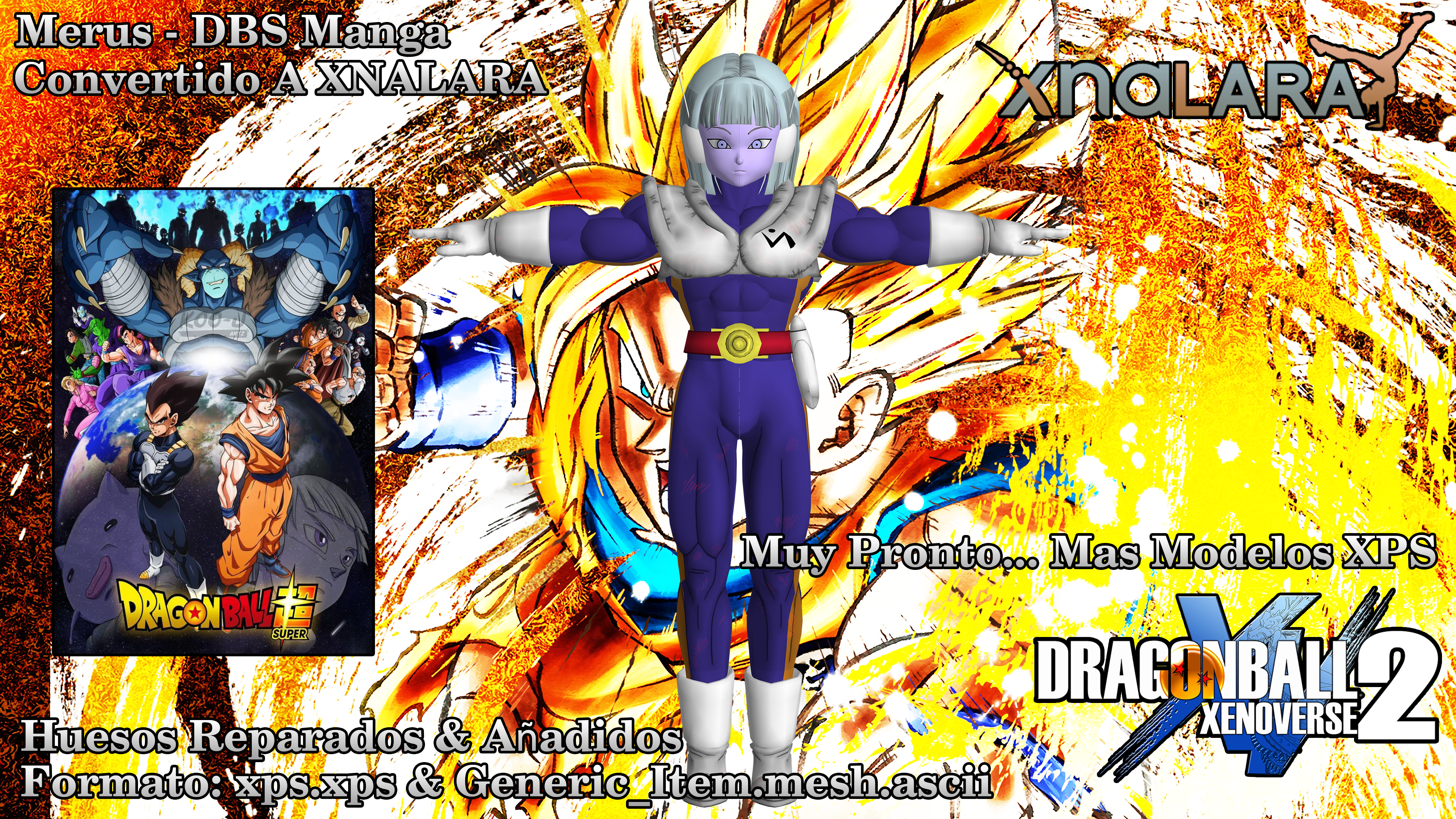 Future Trunks From DBS Manga – Xenoverse Mods