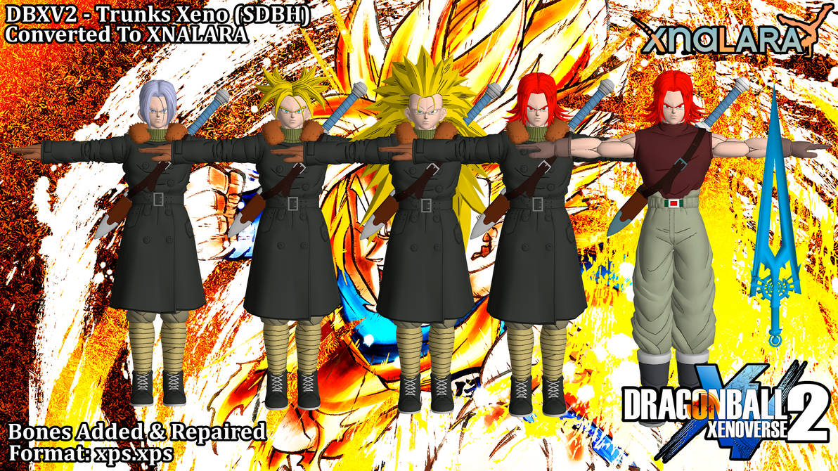 DBXV2 Trunks Xeno (SDBH) XPS by HiGuys920 on DeviantArt