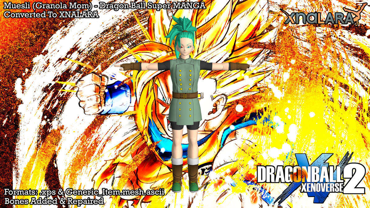 DBXV2 Muesli (Granola Mom) (DBS Manga) (XPS) by HiGuys920 on DeviantArt