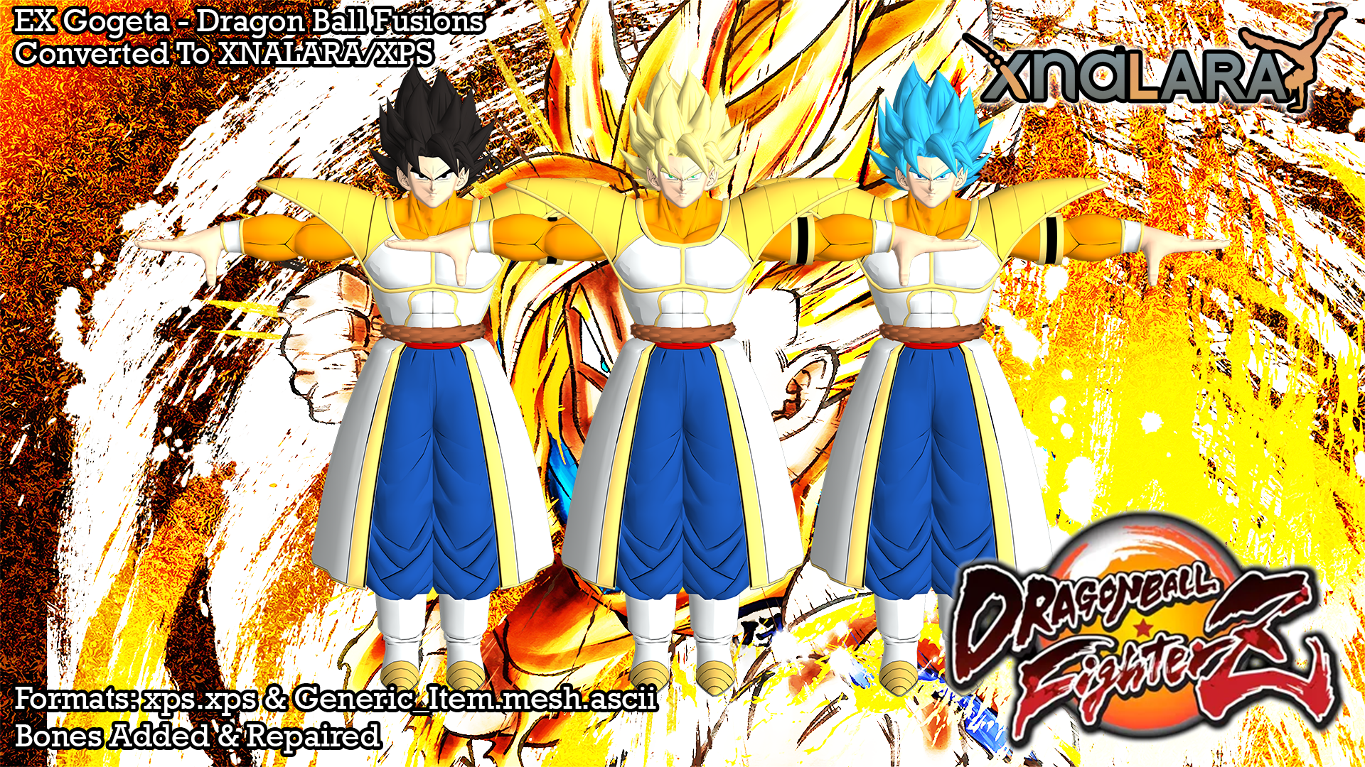 Ultra SSGSS Gogeta (DBL) – Xenoverse Mods