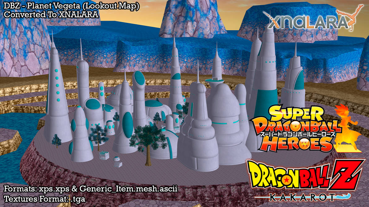 DBZ Kakarot - Planet Vegeta (Lookout) Stage (XPS) by HiGuys920 on ...