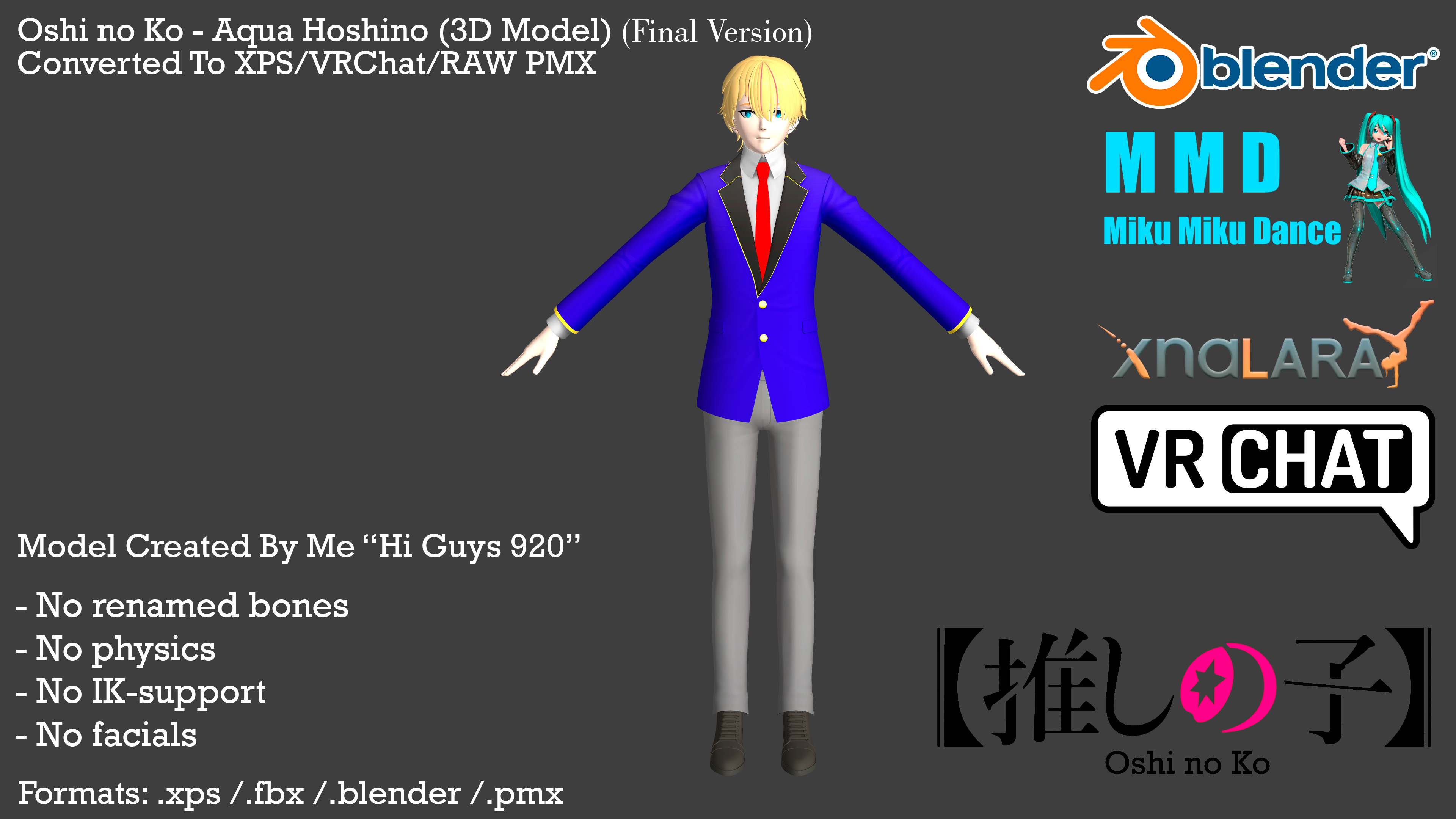 Oshi No Ko - Download Free 3D model by Greebly_ (@Greebly_) [ad5432c]