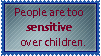 Stamp: Sensitive fucks