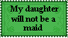 Stamp RQ: No daughters for maids by Riza-Izumi