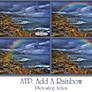 ATP. Add A Rainbow Photoshop Action