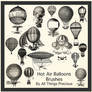 Hot Air Balloon Brushes