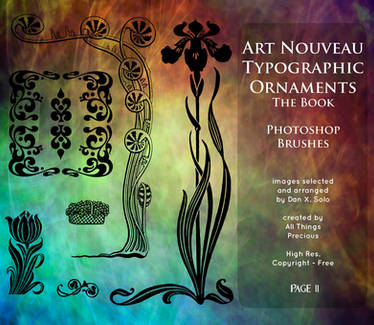 Page 11 Art Nouveau Typographic Ornaments