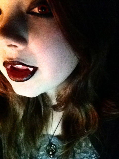 Vampire Makeup - 1st Try by thatchoirchick on DeviantArt