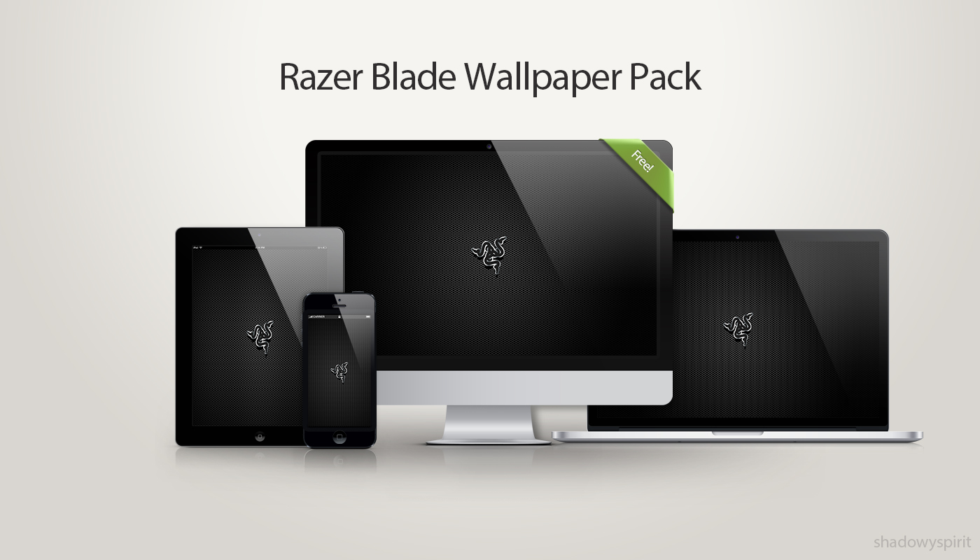 Razer Blade Free Wallpaper Pack! by shadowyspirit on DeviantArt