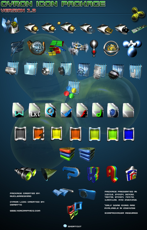Cyron Icon Package by Xengraphics on DeviantArt