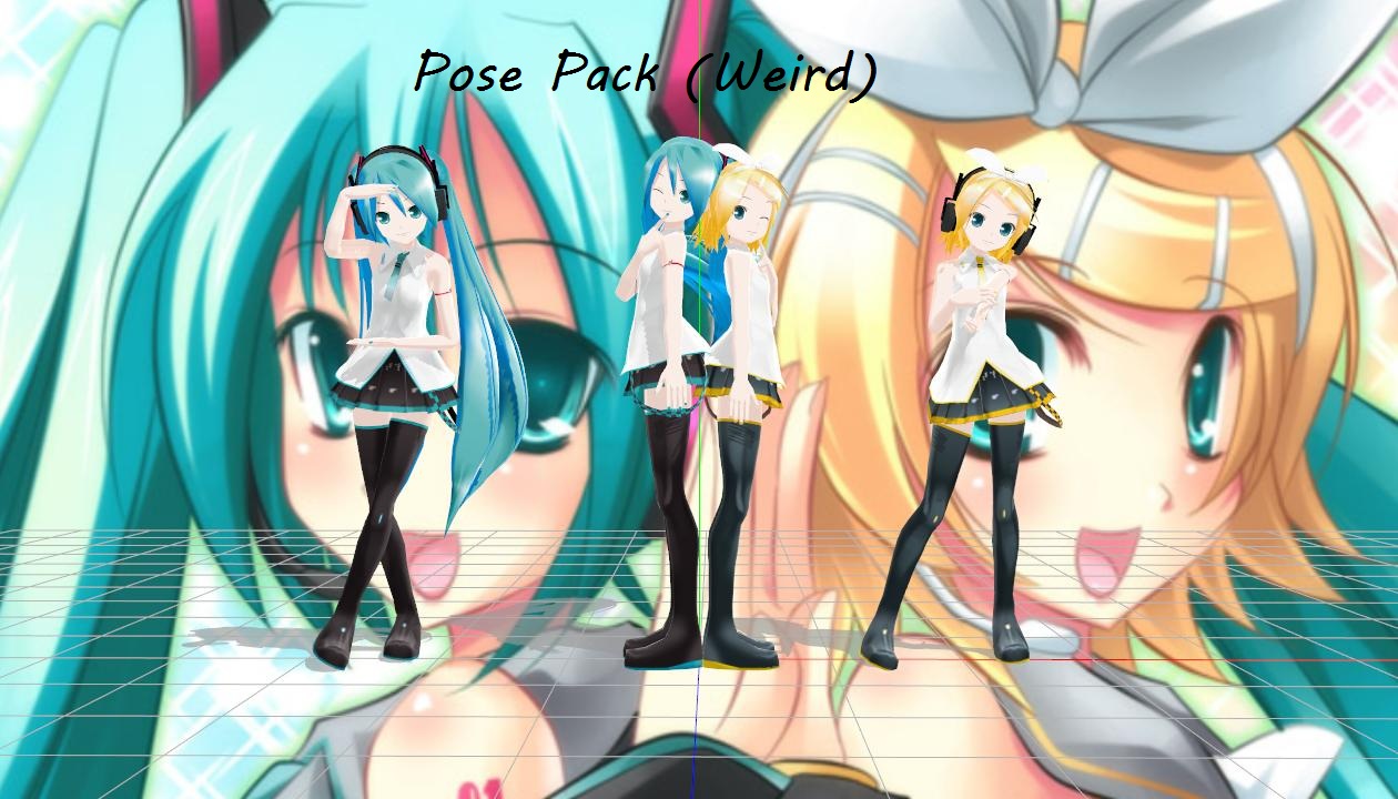 MMD Pose Pack 2 by CocoaNutChomChoms on DeviantArt
