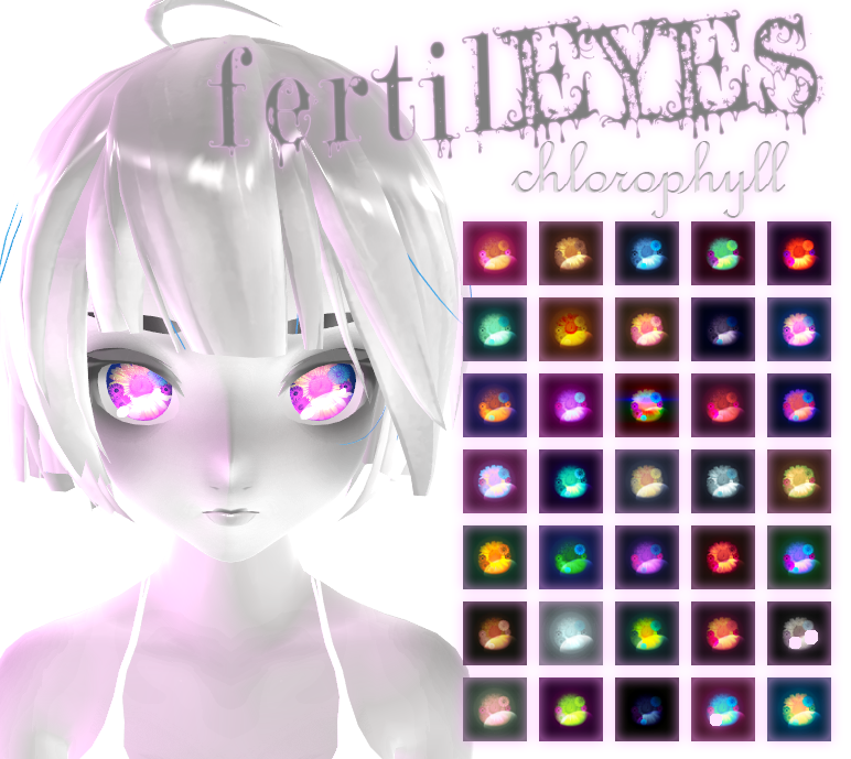 [MMD] fertilEYES chlorophyll + DL