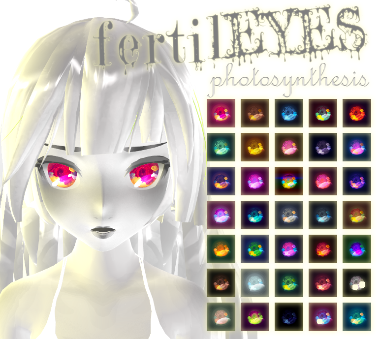 [MMD] fertilEYES photosynthesis + DL