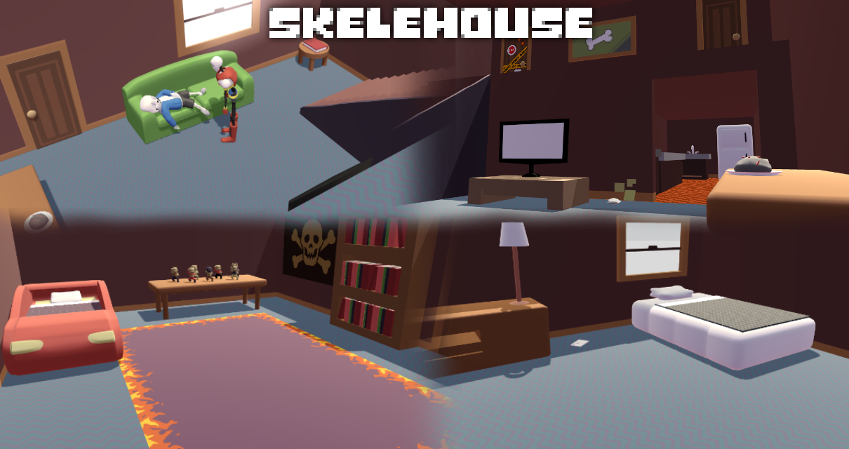 MMD Undertale - Skelehouse v1.0