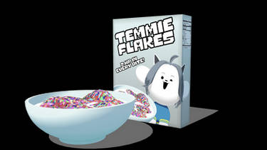 MMD Undertale - Temmie flakes