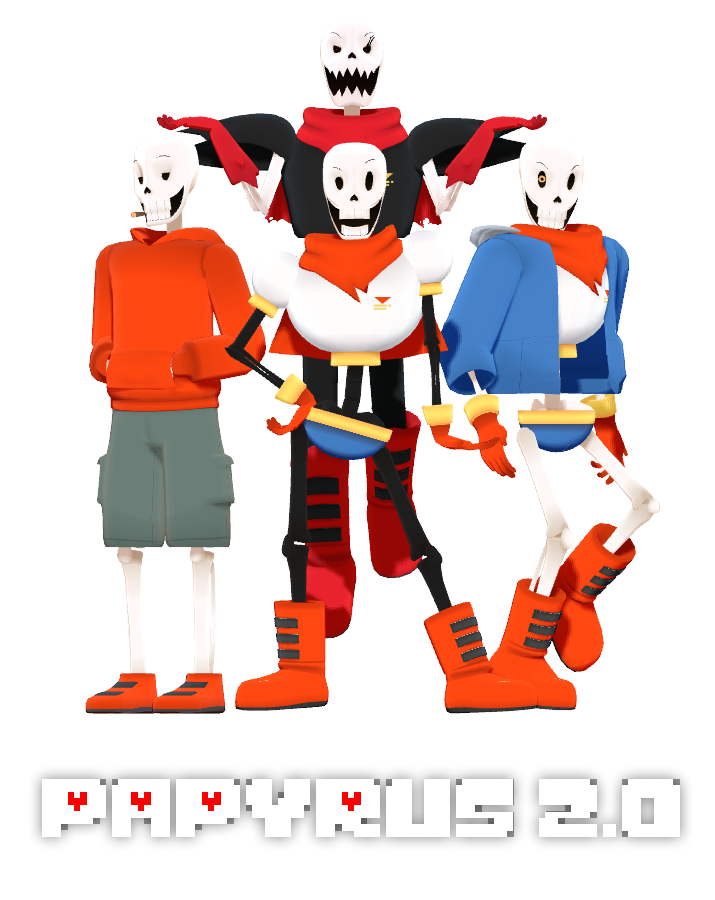 MMD Undertale - Papyrus 2.0