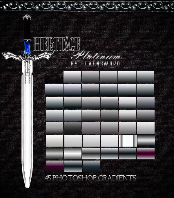 Heritage Platinum Ps Gradients by ElvenSword