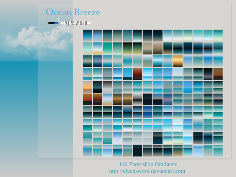 Ocean Breeze Ps Gradients by ElvenSword