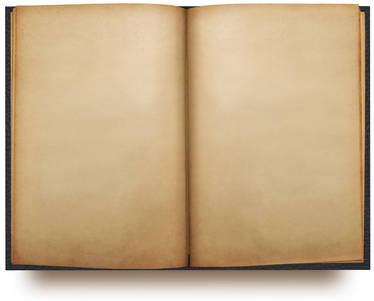 open book template PSD