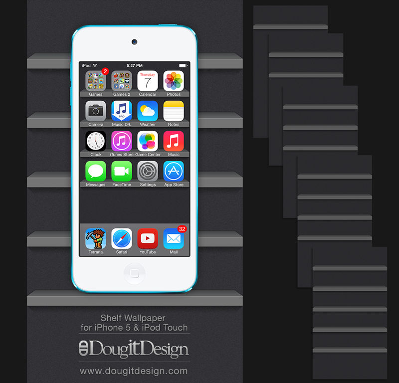 30 iPhone 5 Shelves Wallpapers  Amazing Things
