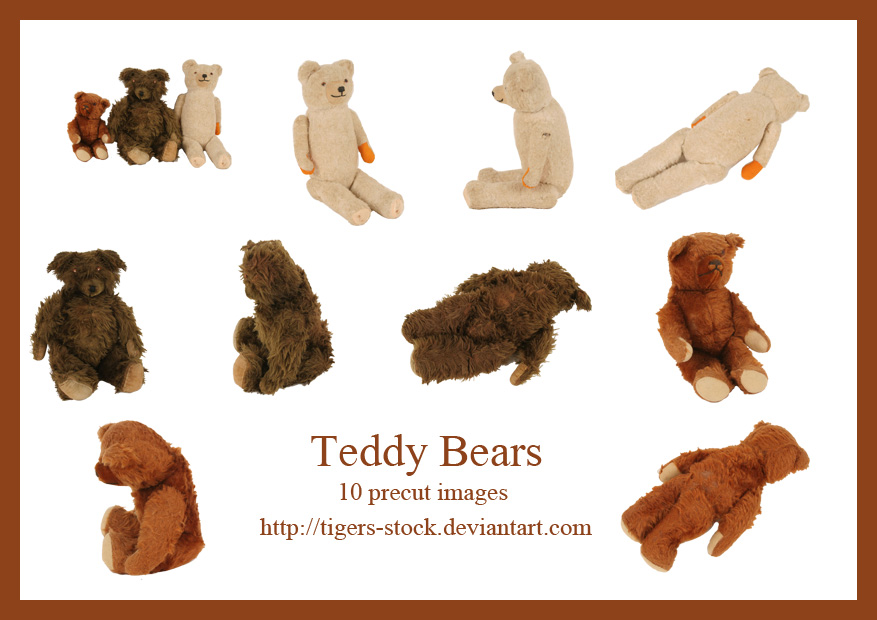 211 teddybears by Tigers-stock