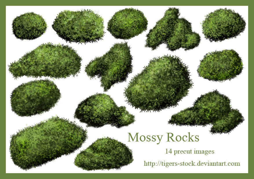 Mosey Rocks 277Mossy Rocks by Tigers-stock on DeviantArt