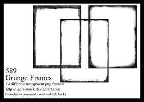 589 Grunge Frames