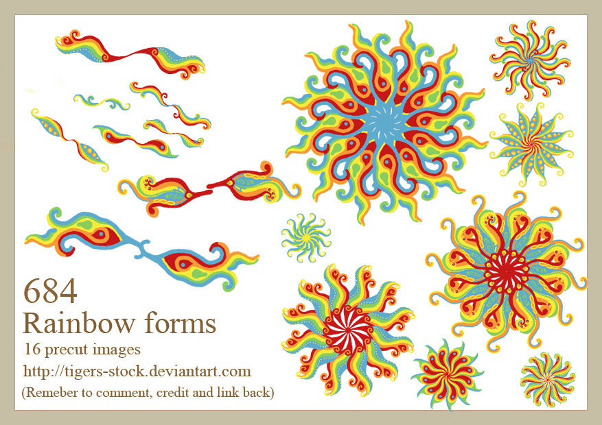 684 Rainbow Forms