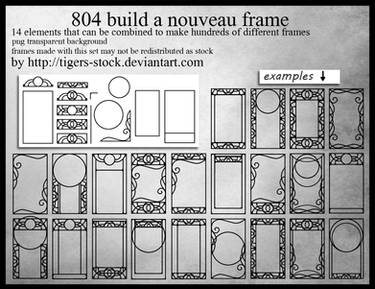804 Build A Nouveau Frame
