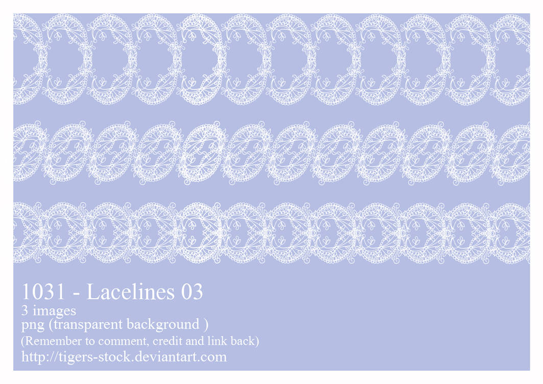 1031 Lacelines 03 by Tigers-stock