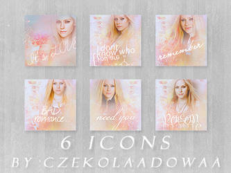 Avril Lavigne 6 icons