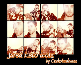 Jared Leto 12 icons by Czekolaadowaa