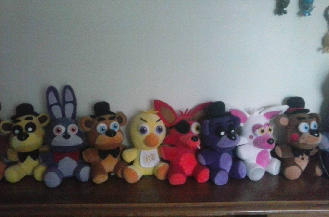 fnaf funko plush collection