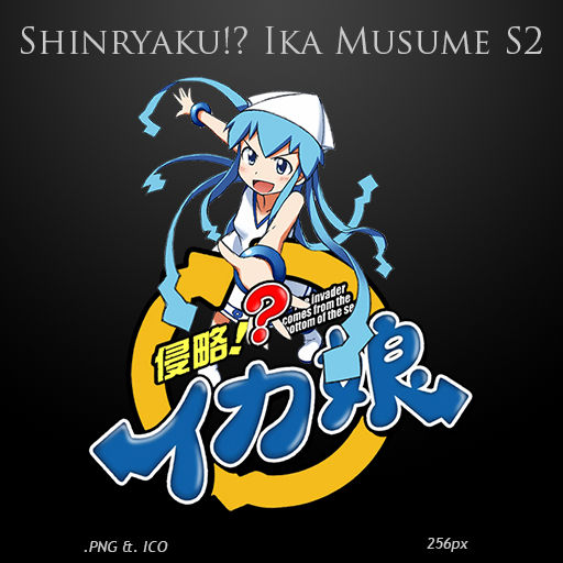 Get Wallpaper Shinryaku Ika Musume Anime Icon By Duckne55 On Deviantart For iPhone Free