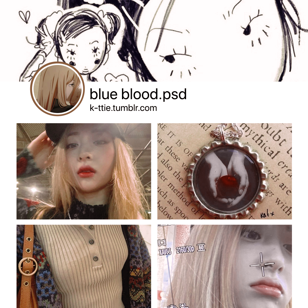 PSD #13 - Blue Blood by k-ttie on DeviantArt