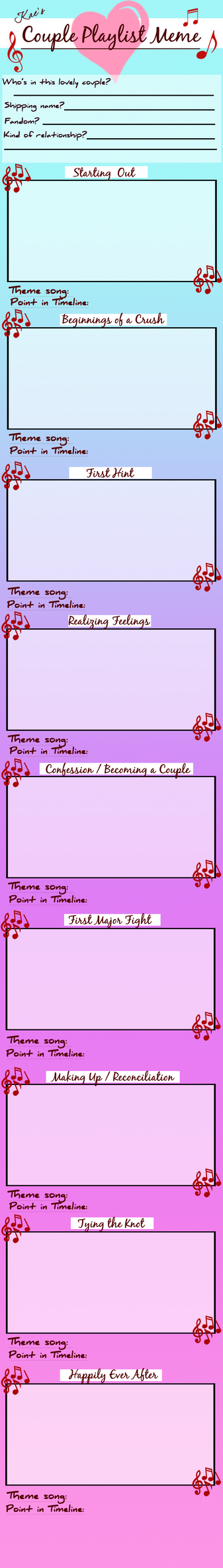 Meme Template Couple Playlist By Kristaldawn07 On Deviantart