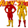 Flash and Prof Zoom Genesis Super Suit