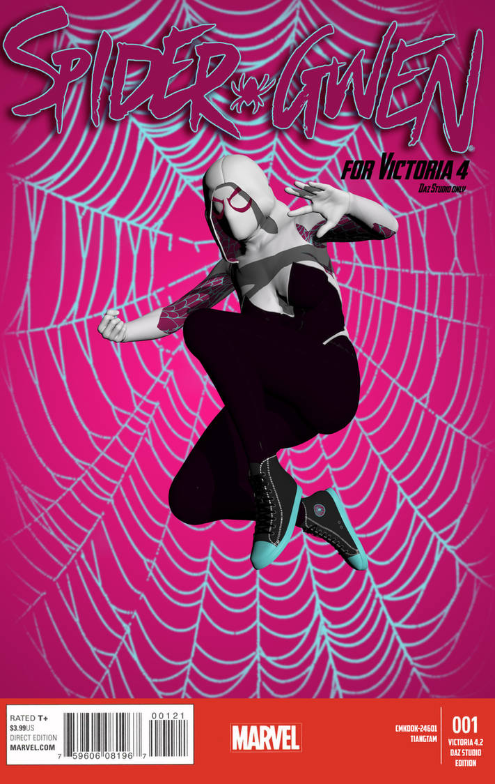 Spider Gwen For V4 by CMKook-24601 on DeviantArt