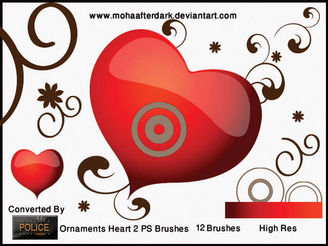 Ornaments Heart 2