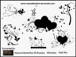 Hearts and Butterflies 1