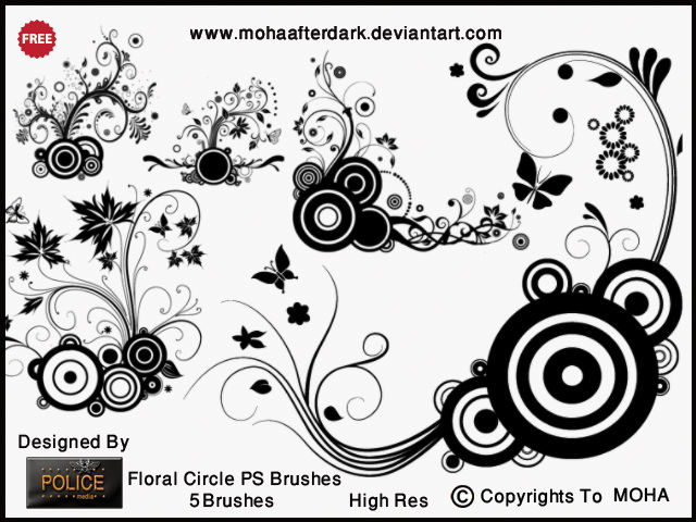 Floral Circle 1